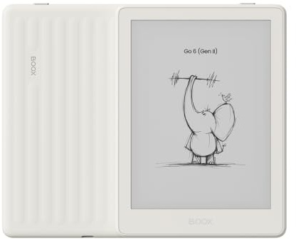 BOOX Go 6 (Gen2) Lector ePaper 6 Monocromo Android (Concha) | 3+32 GB, HD