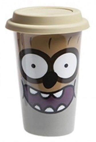 PMS The Regular Show Ceramic Travel Mug