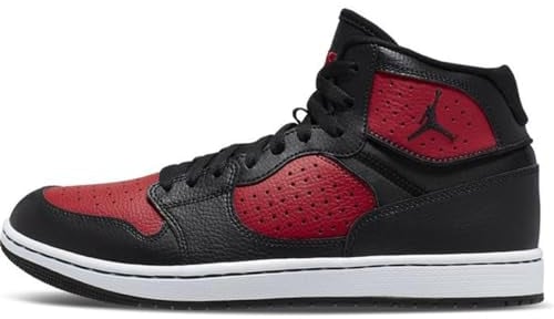Nike Jordan Access, Scarpe da Basket Uomo, Multicolore Black Gym Red White 006, 42 EU