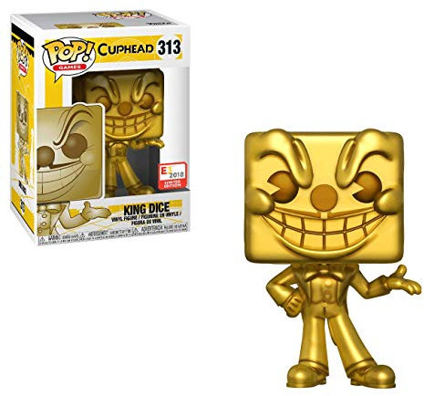 Funko POP! Games: Cuphead #313 - King Dice (2018 E3 Limited Edition)