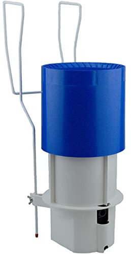 Tauchskimmer SI 2000 K Style 2 m3/h, komplett mit Kartusche und Haken für Pools mit flachen Wänden aus Metall
