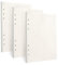A5 Papier, [3 Packungen] Toplive 100GSM dickes Nachfüllpapier 6 Löcher Nachfülleinlagen Loose Notizpapier A5 Refill Paper 135 Blätter (270 Seiten) für 6 Ring Binder Notizbuch, Gepunktet Papier