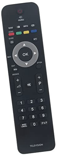 ALLIMITY RC4705 Reemplazo de Mandos a Distancia por Philips LCD TV 47PFL5522D SQ522-2ELA 22PFL5403D 42PFL5603D 47PFL9732D 47PFL9532D 32PFL5403D27 37PFL5603D 19PFL5403S60