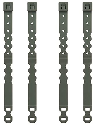 WarmHeartting Tactical Molle System Malice Clips Gurt MOLLE-Clip Verbindungsclips Zubehör für Taktische Taschenrucksäcke