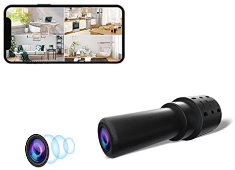 TARSHYRY Mini Smart Security Camera,WiFi Camera 1080P 160 Degree Wide Angle Mobile Remote Control Real Time Video Wireless