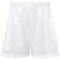 Gadgets Mafia Short d'été unisexe en polyéthylène rayé avec cordon de serrage pour sports d'intérieur et d'extérieur, gym, cyclisme, football (tailles de 2 à 12 ans), blanc, L