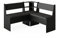 Vicco Dining room corner bench Roman, Black, 120 x 120 cm