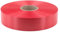 Geschenkband Ringelband 31mm x 100m Rot - wasserfestes Dekoband aus Kunststoff - Polyband zum Binden von Schleifen und Autoschleifen - zum Basteln von Weihnachtssterne und Verpacken von Geschenken