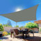 wiipara 3x5m Sonnensegel Rechteckig, Wasserdicht Sonnenschutz Segeltuch Sunsegel, 95% UV Schutz, Regenschutz, Premium Polyester Sonnensegel für Balkon Terrasse Garten (Anthrazit)
