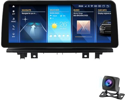 Android 12 Multimedia Player 2 Din 12.3 Zoll Touchscreen Autoradio Für BMW X1 F48 X2 F49 F39 M35i 2016-2017 Mit Navi/BT WiFi/GPS Rückfahrkamera Wireless Carplay Und Android Auto Unterstützt ( Color :