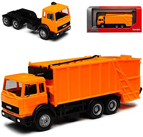 Iveco Turbo Press Müllauto Kommunal H0 1/87 Herpa Modell Auto