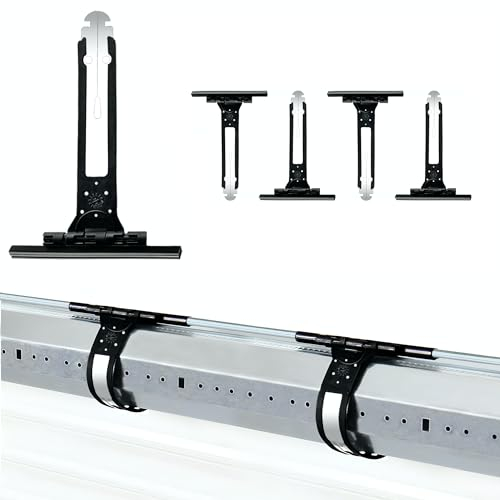 AG LogiShop Set 4 Flejes Persiana para Persianas Enrollables | Accesorios de persianas Acero y Plástico