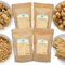 SOJA FLEISCH MIX SET 2kg - als Alternative zu Fleisch 4x500g verschiedene Sojaprodukte Vegan Set - Fleischersatz aus Sojagranulat - getocknet - Big Steak - Soyschnetzel - Soja-Hackfleisch