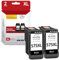 CARTRIGO PG-575XL Schwarz 2er-Pack – Kompatible Tintenpatronen für Canon PIXMA TS3550i, TS3551i, TR4750i, TR4751i – Ersatz für Canon 575 XL