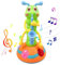 PQKL-party Tanzende Saxophon Raupe Kinder Spielzeug, Elektrisches Raupen Dance Toy, Krabbelspielzeug mit Musik und Lichte, interaktives Spielzeug für Infant Kinder ab 6 Monate