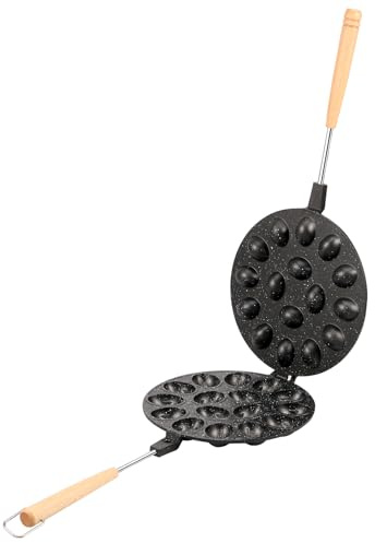 Oreshek macher Stampino per biscotti a forma di noce, 16 fori, Oreshnitsa Noce Cookie Form Maker