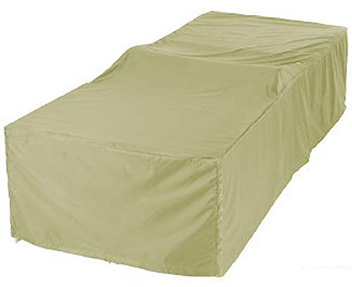 GRASEKAMP Qualität seit 1972 Schutzhülle 200x75cm Gartenliege Liegestuhl Sonnenliege Relaxliege Beige