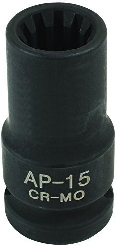 Laser 6986 Caliper Brake Socket 15mm x 10pt