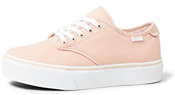 Vans Camden Platform - Sneaker Donna, Rosa ((Canvas) Spanish Villa Vv8), 36.5 EU