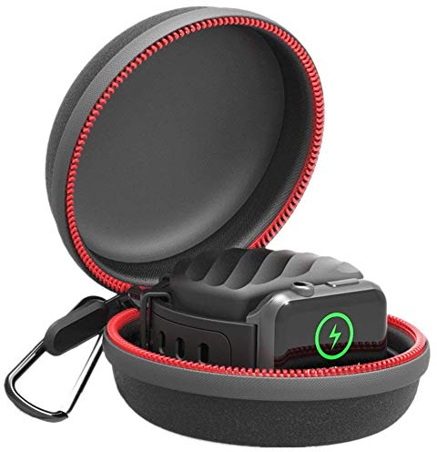 Newseego Apple Watch Protective Dock di Supporto per Custodia di Ricarica, Custodia da Viaggio per Apple Series 4, Storage Box iWatch per Apple Watch 38/40/42/44mm Series 4/3/2/1- (Nero)