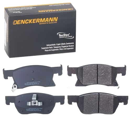 DENCKERMANN Bremsbelagsatz, Scheibenbremse B111358 Vorderachse