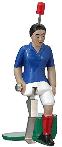 TIPP-KICK Pro-Kicker Frankreich I Original Spieler für Groß & Klein I Spielspaß mit der Fußball-Figur Spiel I Zubehör I Trikot Blau