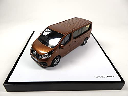 OPO 10 - Voiture 1:43 Compatible avec Renault TRAFIC 3 Couleur cuivre (REN11)