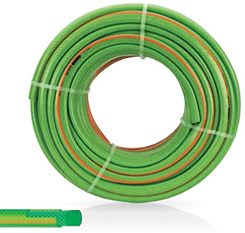 VITO 50 Metre Braided Garden Hose 19mm Diameter 20 Bar Pressure Soft High Resistance