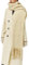 OUNIYA Grande écharpe à carreaux colorés surdimensionnés épais et doux en laine cachemire pour l'hiver chaud pour femme, Beige uni., Large