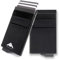 Stealth Wallet - Porte-Cartes minimalistes - Portefeuilles et boîte-Cadeau Anti-RFID - Porte-Cartes de crédit et Protection sans Contact (Aluminium Noir avec Poches élastiques pour Billets)