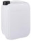 Generic - Bidon UN de 10 l en plastique haute densité – Multifonction pour carburants, eau potable, aliments – Empilable – Sans BPA – Naturel