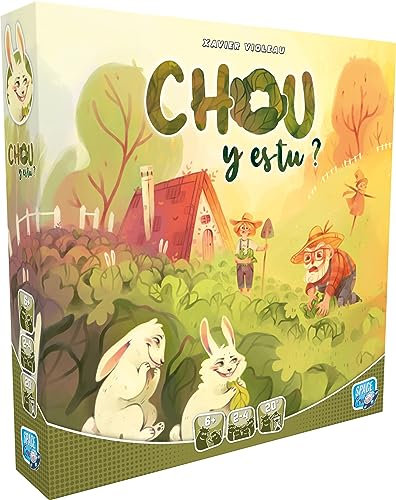 Asmodee - Chou y es-tu ? - Jeux de société - Jeux famille - Jeu de cache-cache - Jeu enfant à partir de 6 ans - 2 à 4 joueurs - Version française