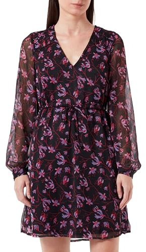 Vila VIFALIA Lira LS V-Neck Short Dress/SU