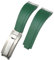 INFRI Metall Gebogene Ende 20mm 21mm Uhrenarmbänder Speziell für Rolex Datejust 41mm 126334 m126300 Uhrenarmband Link Zubehör Werkzeuge Männer, 21 mm, Achat