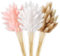 Lot de 180 herbes de la pampa séchées - Queues de lapin - Herbe de la pampa séchée - Fleurs séchées - Bouquet d'herbe de la pampa naturelle pour mariage, salon, chambre à coucher