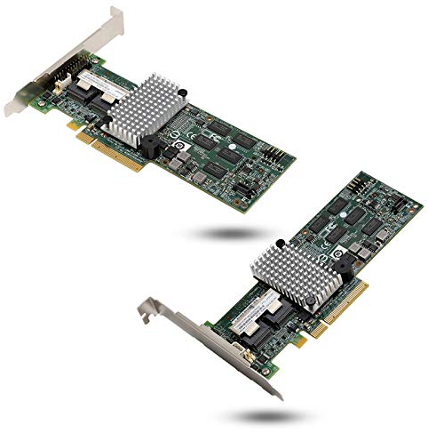 Scheda Smart Array M5015 Controller RAID Scheda controller RAID Scheda HBA SAS/SATA interna, PCIe x8 per LSI 46M0851 Megaraid 9260-8i 6Gbp【S】, chip LSI SAS2008