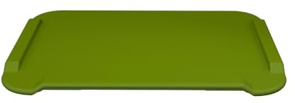 Ornamin Großes Essbrettchen (Schneidbrett, Fixierbrett, Einhänderbrett), grün