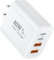 USB C Ladegerät, 40W 4-Port USB C Ladegerät Block mit USB-C und USB-A,Dual Port PD+QC PD Power Adapter Schnellladegerät Netzteil für iPhone 16/15/14/13/12/11/Pro Max/XS/XR/8/7/Samsung/Tablet