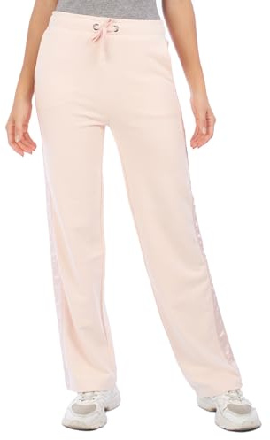 Jogginghose für Damen, 3K2P7E. Jogger mit breitem Bein, Sporthose, gerader Schnitt, Damen