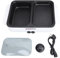 2 in 1 1200W Heißer Topf mit Grill Innerner Stick -Elektro -Pot -Grill für Koreanische BBQ Steaks Shabu Shabu Nudeln Schneller Heizung (EU -Stecker 220 V)