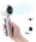 HONEYYEAR Portable Handheld Turbo Fan, 3600mAh Battery Operated with LED Display, Mini Portable, 180°Adjustable, 5 Speeds, Handheld/Neck/Desk 3 in 1 Personal Hand Fan for Indoor Outdoor white.