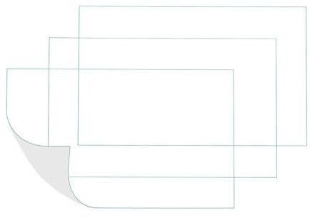 Generisch Hydrogel Displayschutz (3 Stück) – 230 x 150 mm, zuschneidbar, HD-Klarheit, Anti-Fingerprint, hohe Empfindlichkeit