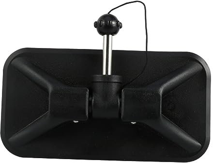 iplusmile 1 Stück Paddel Fester Rahmen schlauchboote aufblasbare Boot stechpaddel kanu Boot paddel Kayak paddel paddeln Deck Kanuständer Kajak -Accessoires Paddelbasis zum Kajakfahren Black