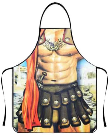 UEIOAVL Barbecue Aprons, grillschürze für männer lustige geschenke 1 stücke Herren BBQ Schürze Sexy Kochschürze Spaß Neuheit Kochen BBQ Party Rollenspiel Schürze Männer Geschenk Kochschürze