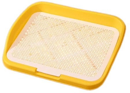 Fzaqwen Bandeja Sanitaria para Perros Arenero Reutilizable Inodoro para Cachorros Y Orinal Que Protege Suelos Y Mantiene Patas Limpias Adecuado para Entrenami