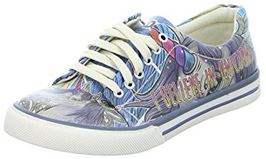 DOGO Damen Sneaker, Mehrfarbig, 37 EU