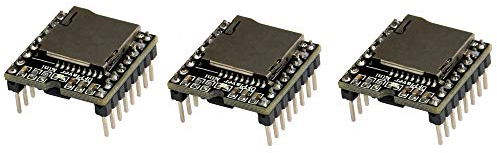 DollaTek 3Pcs TF Karte U Disk Mini MP3 Player Audio Voice Modul Board für Arduino DFPlay
