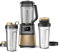 Sencor frullatore SBU787 tritatutto da cucina elettrico, tritaghiaccio con 8 lame in acciaio inox, 7 programmi preimpostati, capienza di 1,5L e bicchiere per frullati sottovuoto da 0,7L(Champagne)
