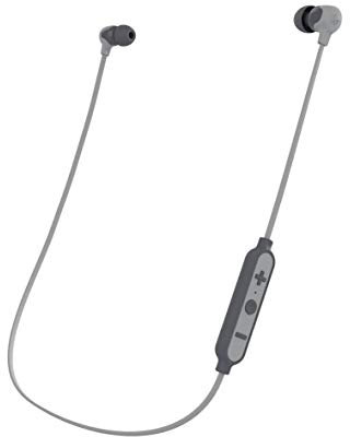 KitSound Funk 15 In Ear Wireless Headphones, Bluetooth Earphones with Microphone - Grey