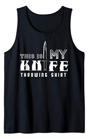Questo è il mio lancio di coltelli da lancio Canotta